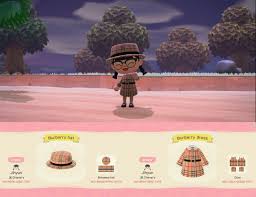 R Acqr First Post On Reddit And It S For Acnh Here S A Burberry Coat W Belt And Matching Hat Animal Crossing Memes New Animal Crossing Animal Crossing Game