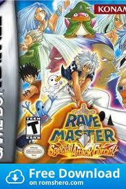 Download Rave Master Special Attack Force Gameboy Advance Gba Rom Nintendo Game Boy Advance Rave Master Gameboy Advance