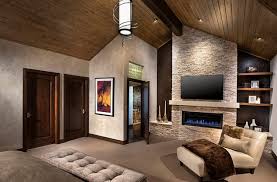 They'll make you want to grab a good book and plan a cozy night in. 20 Beautiful Bedrooms With Fireplace And Tv Setups