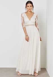 Scallop Lace Maxi Dress