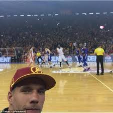 The club's basketball section opened in the early 1930s and found instant success with three consecutive istanbul league titles from 1933 to 1936. Lukas Podolski Watches The Galatasaray Basketball Side Before Champions League Clash With Benfica Daily Mail Online