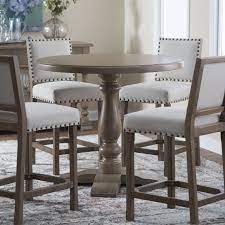 Belham Living Kennedy Round Counter Height 42 In Gathering Table Www Hayneedle Com Counter Height Dining Table Counter Height Pub Table Pub Table And Chairs