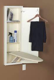 I painted her with shabby paint. Ironing Board Storage Ideas Organizing Solutions For Ironing Supplies