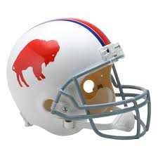 Buffalo bills helmet on the sidelines at ralph wilson stadium on august 23, 2014 in orchard park, new york. Buffalo Bills Replica Throwback Helmet 65 73 Swit Sports