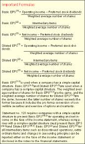 Earnings per share (eps) is considered to be one of the best measures to summarize the performance of a company. Simplifying Eps