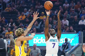 You are currently watching charlotte hornets vs golden state warriors online in hd directly from your pc, mobile and tablets. Recap Charlotte Hornets Wrap Up Road Trip With Win Over Warriors At The Hive
