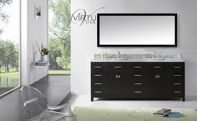 At appliancesconnection.com, you can find an enormous aberdeen collection vab072blgg00 72 double sink bathroom vanity with 5 drawers, 2 doors, countertop, undermount ceramic lavatory. Virtu Usa Caroline Parkway 78 Inch Double Sink Bathroom Vanity Set Walmart Com Walmart Com
