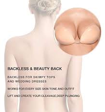 Wingslove Adhesive Bra Reusable Strapless Self Silicone