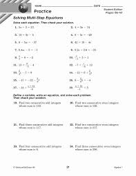 Multi Step Inequalities Worksheet New 2 2 1 Solving Multi Step Equations Hw In 2020 Multi Step Equations Worksheets Two Step Equations Equations