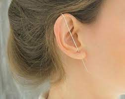 Earrings Helix Septum Piercings Minimalist De Jewelsbymoonli Ear Pins Earrings Silver Ear Cuff Ear Cuff