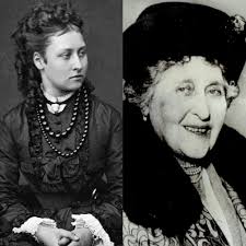 Ernie and Loosy, 1881. Although it says Alice at the bottom, it's Louise as  she's wearing the same outfit in another picture from 1881 "My favourite  aunt was Louise, Duchess of Argyll.