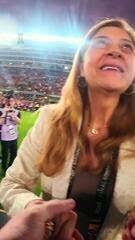 Veja conversas de Leila e Abel com presidente da Conmebol na entrega das  medalhas