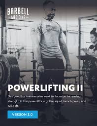 This can be found on his thread called: Powerlifting Ii Template Barbell Medicine