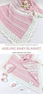 The patterns are written to fit different baby sizes including babies from 3 to 6 months, 6 to 9 months and 12 to 18 months. Beautiful Lace Crochet Blankets Pattern Center Crochet Baby Patterns Crochet Baby Blanket Free Pattern Baby Blanket Crochet Pattern