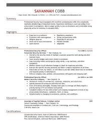 Professional security officer with 7+ years of experience in corporate security. Professional Security Officer Emergency Services Emphasis 1 Jpg 800 1035 Security Resume Resume Examples Resume