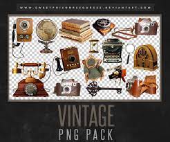 Vintage Png Pack By Sweetpoisonresources On Deviantart