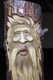 Wooden Eye And The Eyes Have It Wood Spirit Carving Wood Carving Faces