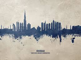 Dubai Skyline Digital Art By Michael Tompsett View michael tompsett's profile on saatchi art. pixels