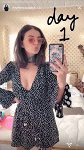 Rebecca Black Instagram Story Coachella Day 1 2018 Rebecca Black Long Sleeve Dress Fashion