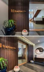 Garden Office Link Between Inside And Outside Studio Lagom The Architects Diary Entrance Design Foyer Design Garden Office