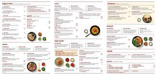 Wagamama Main Menu Nl Menu Menukaarten Sapjes
