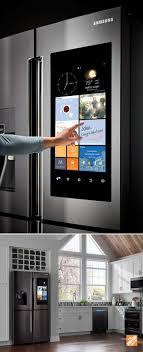 samsung 27 9 cu ft family hub 4 door flex french door refrigerator in stainless steel rf28k9580sr the home depot dream house home house design