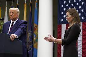 Chuck schumer has recommended the president nominate myrna perez, who serves as the director of voting rights and election programs at nyu's brennan center for justice, for the. Trump Nominates Amy Coney Barrett As Next Justice Of Supreme Court World News India Tv
