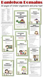 Charlotte Danielson Framework Aligned This Evidence Binder Includes An Editable Cover Dividers For Ea Teacher Evaluation Teacher Help Teacher Observation