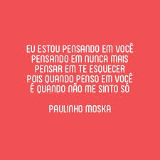 Com você não senti emoção. Trechos De Musicas