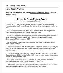 Follow for a better writing; Free 7 Sample News Report Templates In Pdf