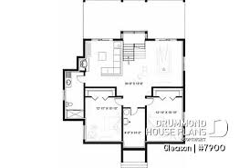 Rambler floor plans usually are single level plans or one story plans. Sloped Lot House Plans Walkout Basement Drummond House Plans