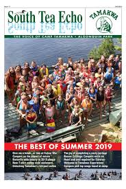 Learn today's words and phrases: South Tea Echo Issue 17 Fall 2019 By Camp Tamakwa Issuu