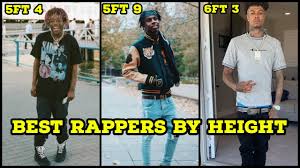 In october 2018, after releasing the music video for his song respect my cryppin, he became a viral meme due to his offbeat style of rapping. Best Rappers By Height 2019 5ft 6ft 6 Youtube
