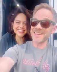 Shawn Ashmore and Alyssa Diaz
