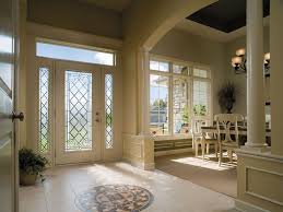 With pella impervia sliding patio doors, you can feel safe in your home. Pella Entry Door With Decorative Glass Traditional Entry Cedar Rapids By Pella Windows And Doors Houzz