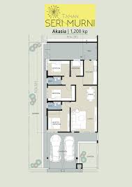Rumah teres yang direka dengan elegan dan ruang tamu dan bilik yang luas dikelilingi rimbunan kehijauan. Rumah Teres Setingkat 4 Bilik Design Rumah Terkini