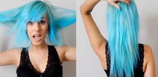 Remove the saran wrap and turn on cool running water in a shower or sink. Kool Aid Hair Dye It Works Easy Life Hacks