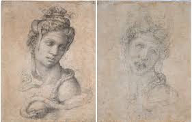 Michelangelo Is The Divine Star Of The Must See Show Of The Season Published 2017 Retrato Lapiz Arte Drawing