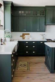 The Kitchen It Isn T Just One Of The Most Important Parts Of Your Home But Also Determinesthe In 2020 Green Kitchen Cabinets Kitchen Cabinet Design Dark Green Kitchen