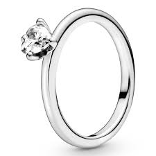 Ringe für frauen online kaufen bei pandora! Klares Herz Solitar Ring Pandora 198691c01 Orotiamo Schmuck Und Uhrmacherkunst