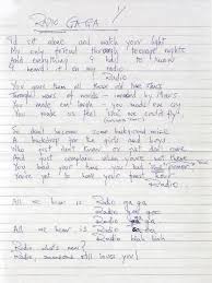 All We Hear Is Radio Ga Ga Radio Goo Goo Radio Ga Ga Hardwritten Lyrics Front Queen Lyrics Queen Band Lyrics Tattoo
