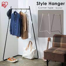 コーナーにピッタリなハンガーラック 衣類 ハンガー コート掛け ハンガーラック おしゃれ