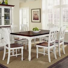 Shop wayfair for all the best small white kitchen & dining tables. White Dining Room Table Shop Dining Sets At Lowes Kursi Meja Makan Meja Makan Mebel
