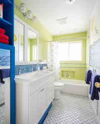 Panama stripe bath accessory collection. Room Of The Day A Kids Bathroom Sets Sail With A Sunny Nautical Theme