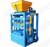 Semi Automatic Concrete Block Making Machine - Brick machine ...