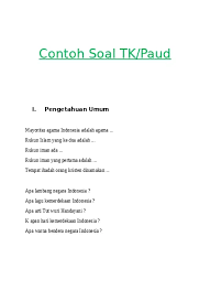 Dalam matematika deret taylor adalah representasi fungsi matematika sebagai jumlahan tak hingga dari suku suku yang nilainya dihitung dari turunan fungsi tersebut di suatu titik. Kumpulan Soal Soal Tk Dan Paud Beserta Jawaban