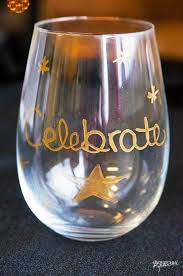 This item is unavailable | etsy. Diy Gold Wine Glasses Hostess Gift Idea