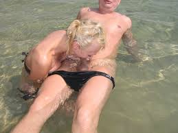 blond sucks cock on a public nude beach Porn Pic - EPORNER