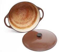 (also, do they season the rim before selling? Sold Price Le Creuset Dutch Ovens Pots Fry Pan 7 Vintage Invalid Date Edt