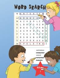How to make a puzzle: Word Search Volume 2 Word Search For Kids 100 Puzzles With Solutions 8 5 By 11 Paperback Mcnally Jackson Books